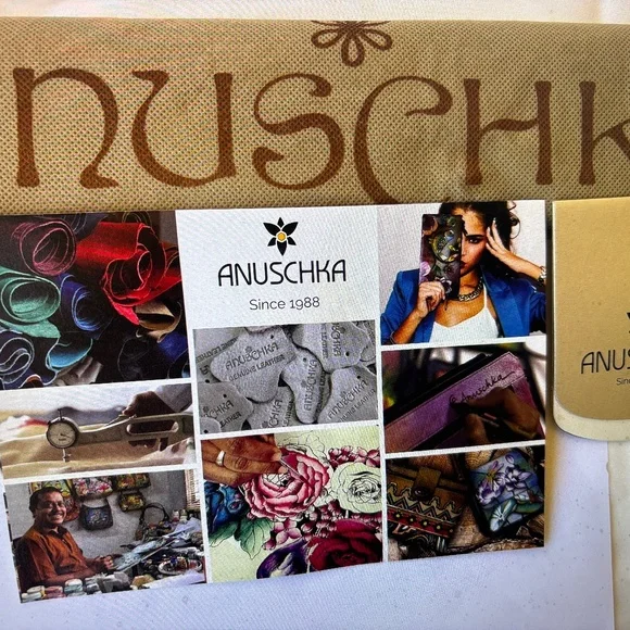ANUSCHKA INDIA-NWT $218.00 NOW ! $139.00 MASTERPIECE PAINTING TOOK 8 WEEKS - Picture 4 of 16